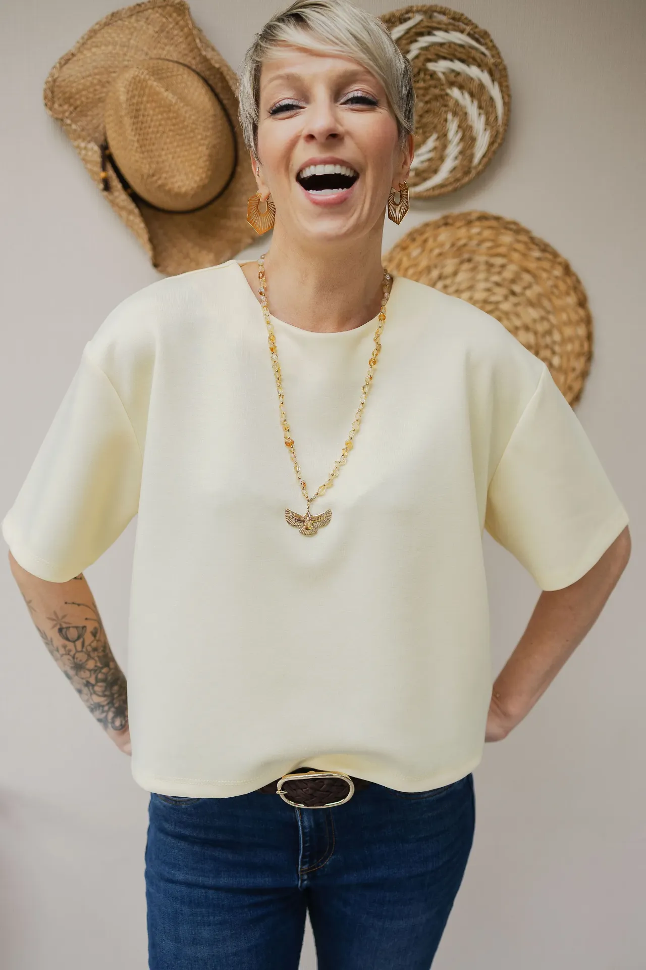Tee Suzanne (jaune)