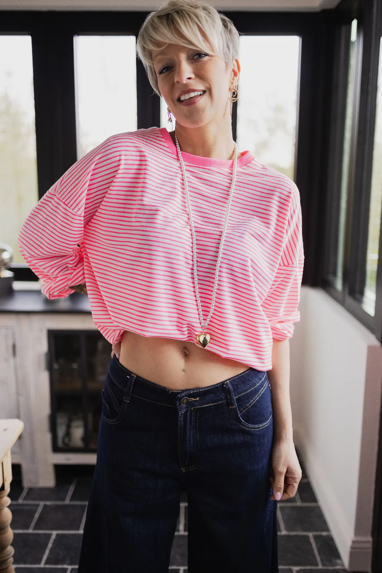 T-Shirt Charline (TU - fuchsia)