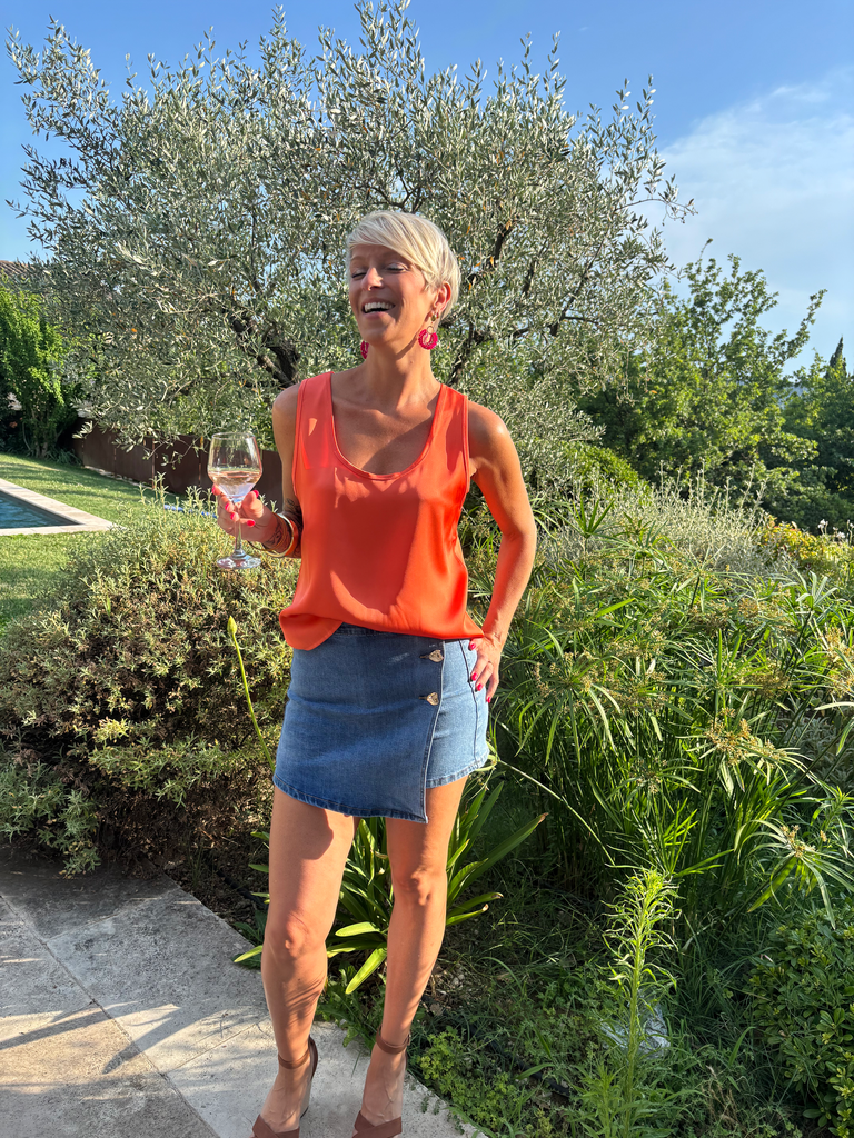 Débardeur Dana (orange) (S)