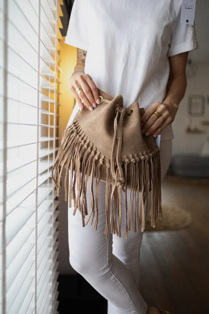 Sac bourse Monica (Taupe)