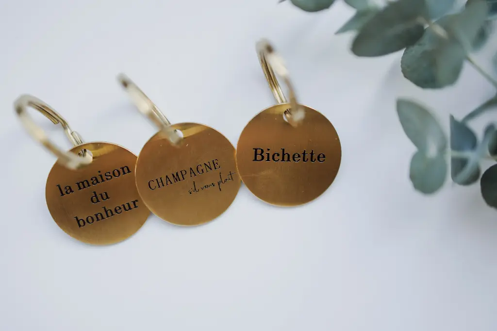 porte-clés "Champagne"
