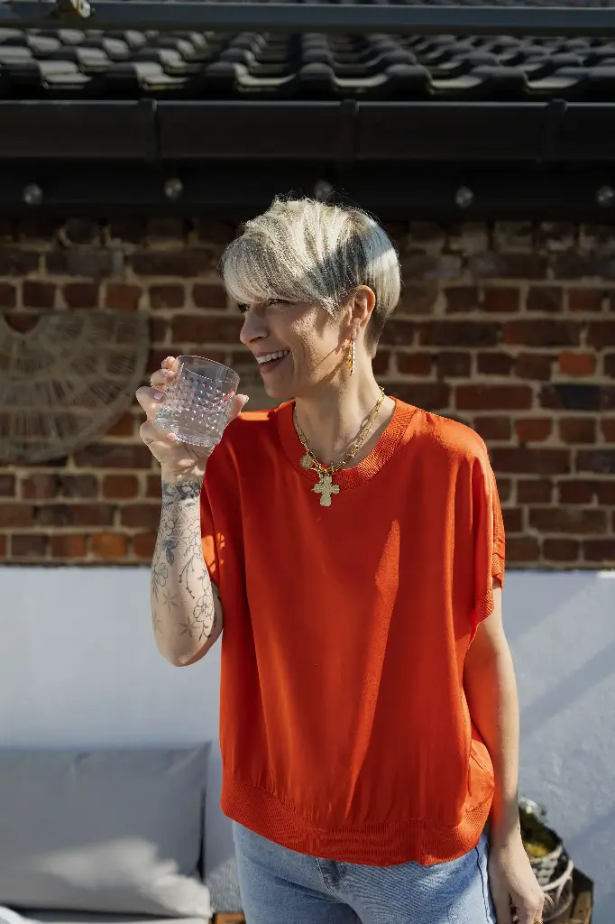 Haut Chloé (orange)