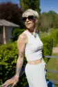 Crop Top Lola (blanc) 