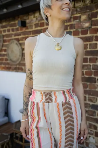 [CIFA 26.03.25 Miuco TOP167beige] Crop Top Lola (beige)  