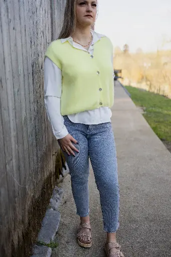 [EFA-CHA- Pull61103099 -24101] Gilet Noémie